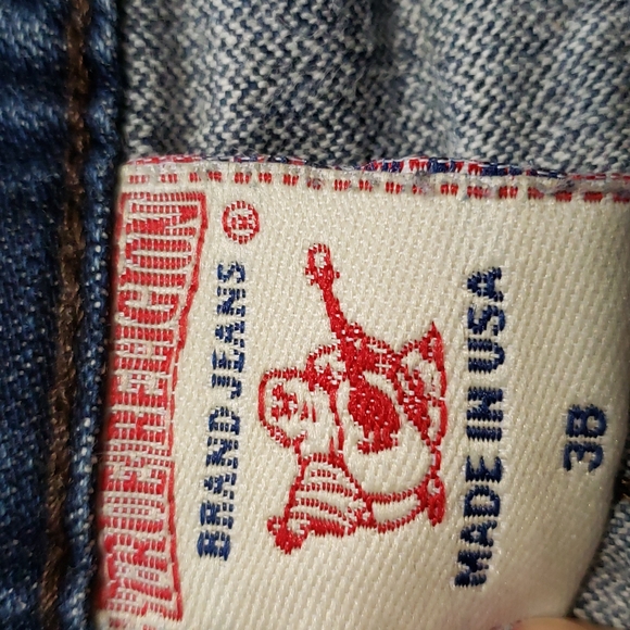 COPY - True Religion Rainbow Ricky Ripp distressed Jean's - Picture 13 of 14